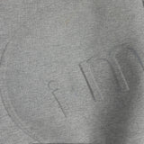 OVERSIZED LOGO EMBOSSED SET GREY