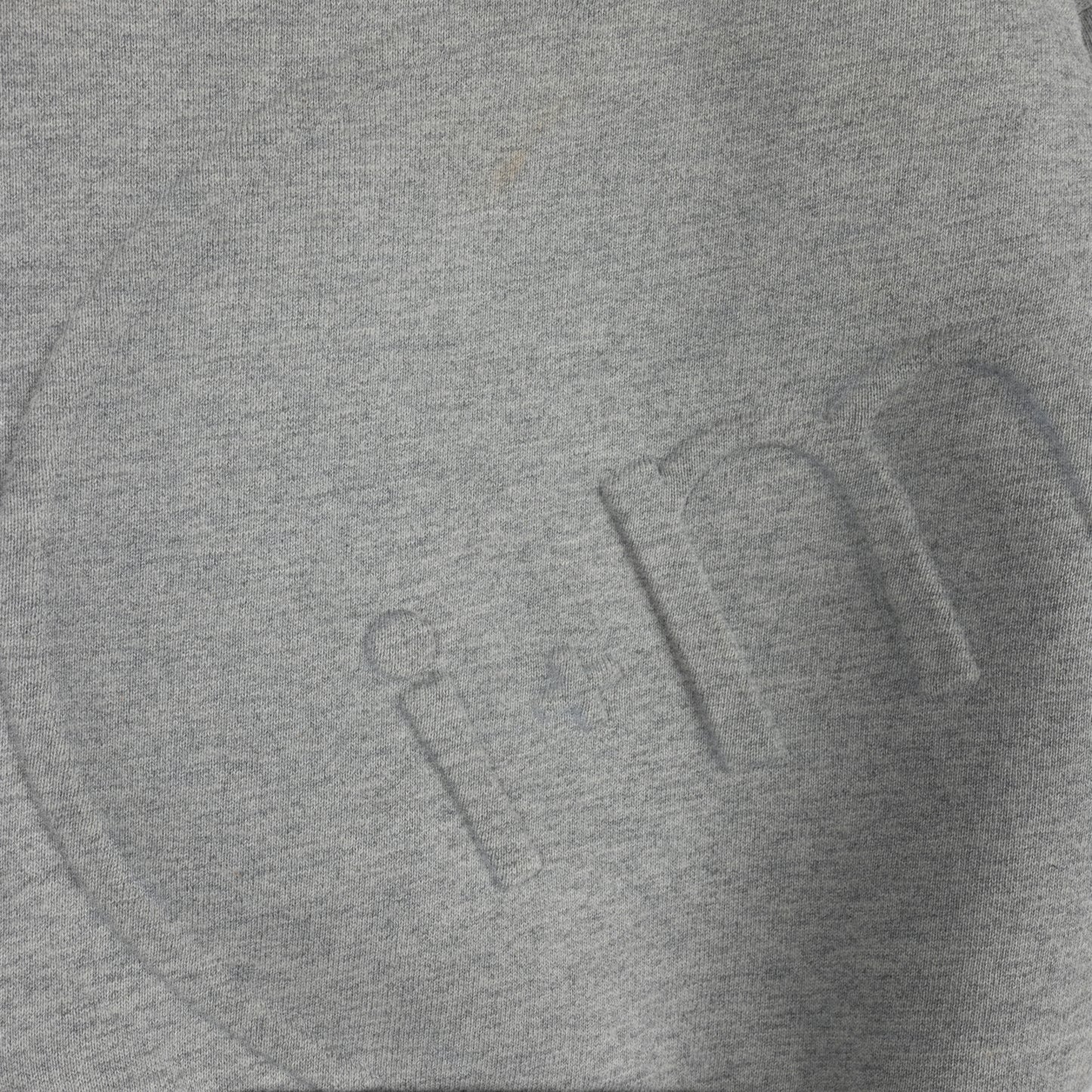 OVERSIZED LOGO EMBOSSED SET GREY