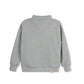 CLASSIC WARM-NECK SWEAT TOP GREY