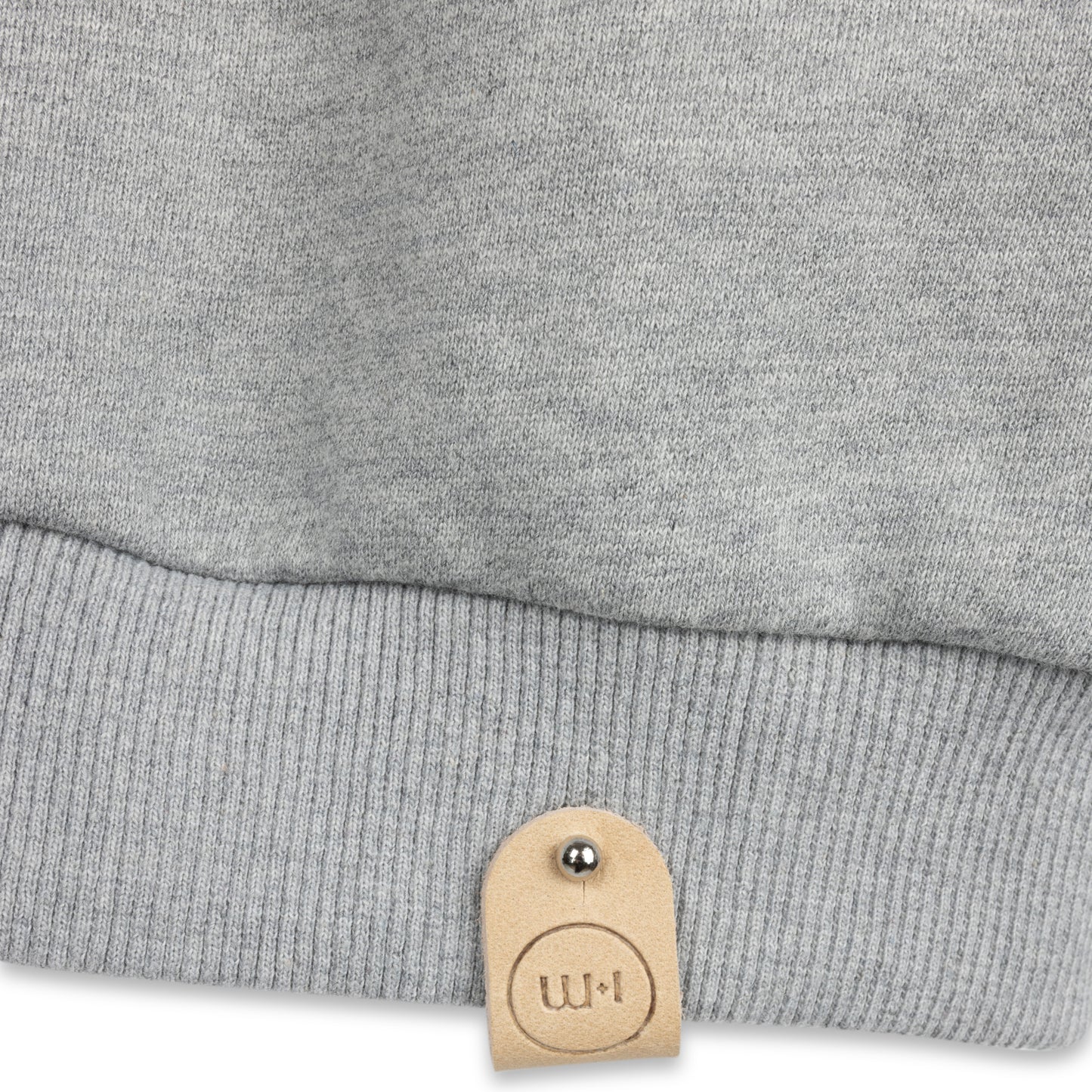 CLASSIC WARM-NECK SWEAT TOP GREY