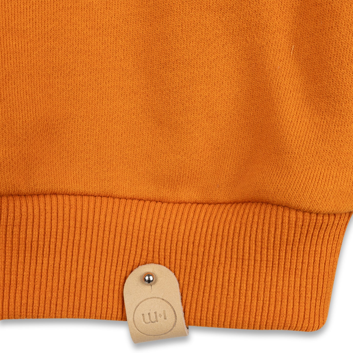 CLASSIC WARM NECK-SWEAT TOP RUST