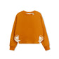 DOUBLE BOW BEAUTY CROP TOP RUST