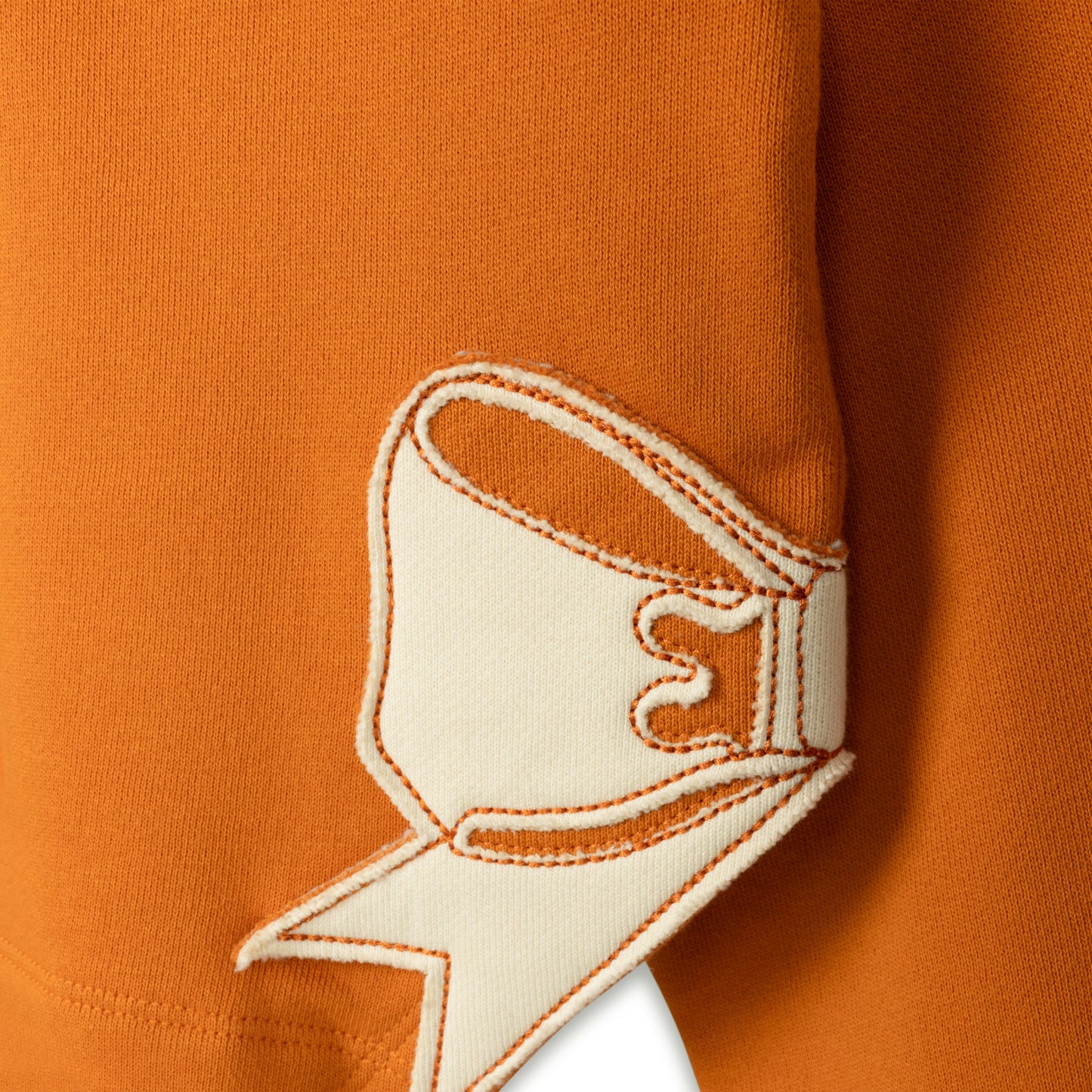 DOUBLE BOW BEAUTY CROP TOP RUST