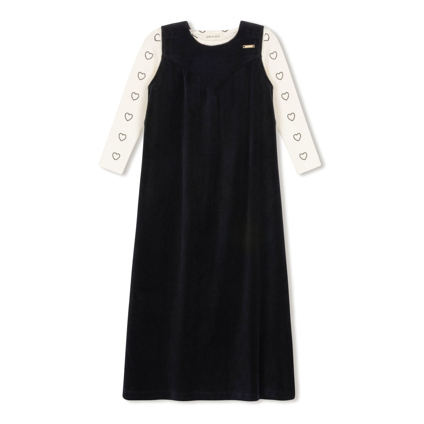 SO LOVED MAXI OVERDRESS SET BLACK
