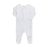 STAR STRIPED FOOTIES SET WHITE