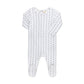 STAR STRIPED FOOTIES SET WHITE