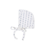 STAR STRIPED FOOTIES SET WHITE