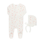DAP DAPPLED FOOTIE SET BABY GIRL
