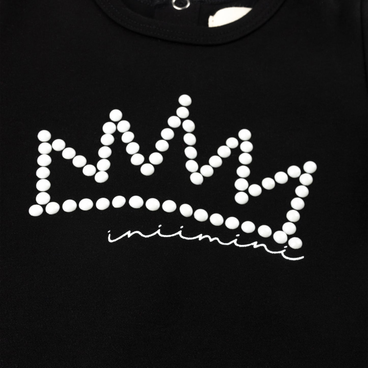 PEARL CROWN LOUNGE SET BLACK