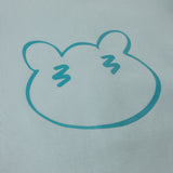 SCRIBBLE BEAR FACE FOOTIE SET BLUE