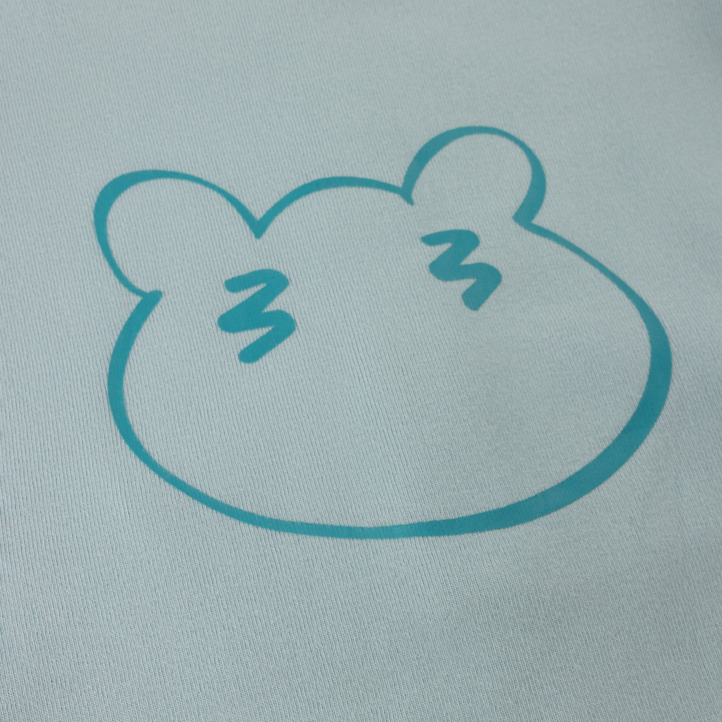 SCRIBBLE BEAR FACE FOOTIE SET BLUE