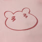 SCRIBBLE BEAR FACE FOOTIE SET PINK