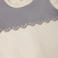 SCUBA CONTRAST OVERLAY FOOTIE + HAT SLATE BLUE