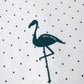 FLOCKING FLAMINGO FOOTIE + HAT TEAL