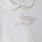 VINTAGE EMBROIDERED HORSE FOOTIE SET