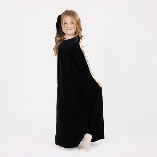 SO LOVED MAXI OVERDRESS SET BLACK