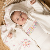 VINTAGE BUNDLE OF JOY JACKET + HAT BABY GIRL