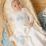 POPPY SANDCASTLE FOOTIE SET BABY BOY