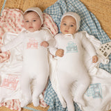 POPPY SANDCASTLE FOOTIE SET BABY BOY