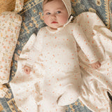 DAP DAPPLED FOOTIE SET BABY GIRL