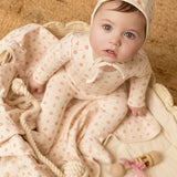 NAUTICAL PATTERNED FOOTIE SET BABY GIRL