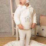 VINTAGE BUNDLE OF JOY JACKET + HAT BABY BOY