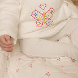 VINTAGE BUNDLE OF JOY JACKET + HAT BABY GIRL