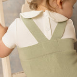 KNITTED SAGE GREEN 3 PC SET BABY BOY