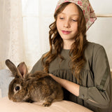 LOGO RIBBON SUPER LOOSE  GIRLS MAXI