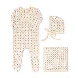 NAUTICAL PATTERNED FOOTIE SET BABY BOY