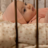 FAUX KNITTED RUMBA FOOTIE SET PALE PINK