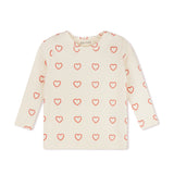 SO LOVED OVERALL SET RED
