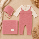 HERITAGE CHARM CORAL BABY SET