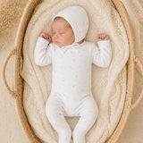 HAND DRAWN STARS FOOTIE SET BABY BOY