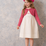 KNITTED HOT PINK CARDIGAN