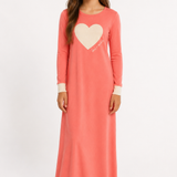 HEART APPLIQUÉ NIGHTGOWN