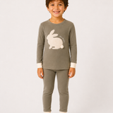 BUNNY APPLIQUÉ BOYS PAJAMA