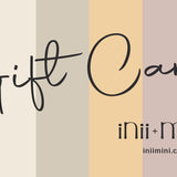 inii+minii Gift Card