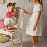 FOLIAGE ON SNOW PINAFORE