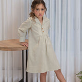 LINEN SHIRT DRESS