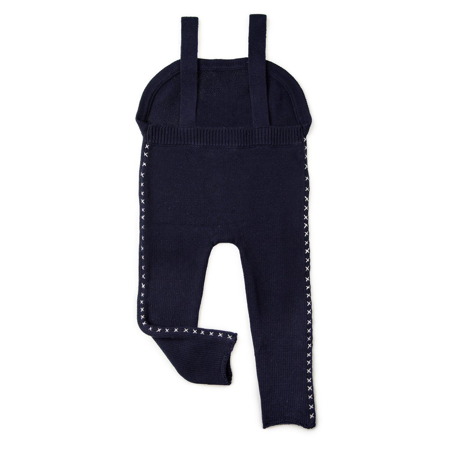 KNIT HANDSTITCHED OVERALL TODDLER BOY