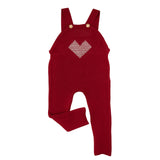 KNIT HANDSTITCHED OVERALL TODDLER GIRL