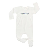 FLOWERY BABYGROW BOY