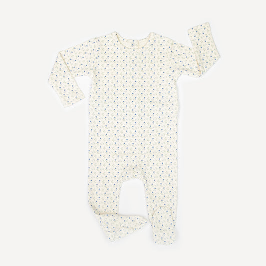 TULIP GARDEN FOOTIE SET BABY BOY